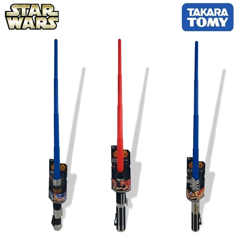 Takara Tomy Звездные войны световой меч метательный и метательный Тип Телескопическая функция красочное освещение световые меч детские игрушки