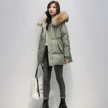 Korean Winter Fashion Women Coat 2021 New Style Plus Size Jacket Down Coat And Loose Padded Long Sleeve Cotton Jacket Overcoat