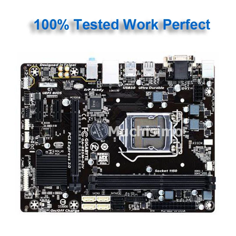 Socket LGA 1150 DDR3 16 ГБ материнская плата GA-B85M-D2V Intel B85 оригинальная материнская плата B85M-D2V SATA III Micro-ATX