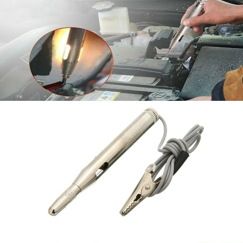Медная цепь тестер 62 см зажим гибкий провод DC 6-24V Замена кабеля