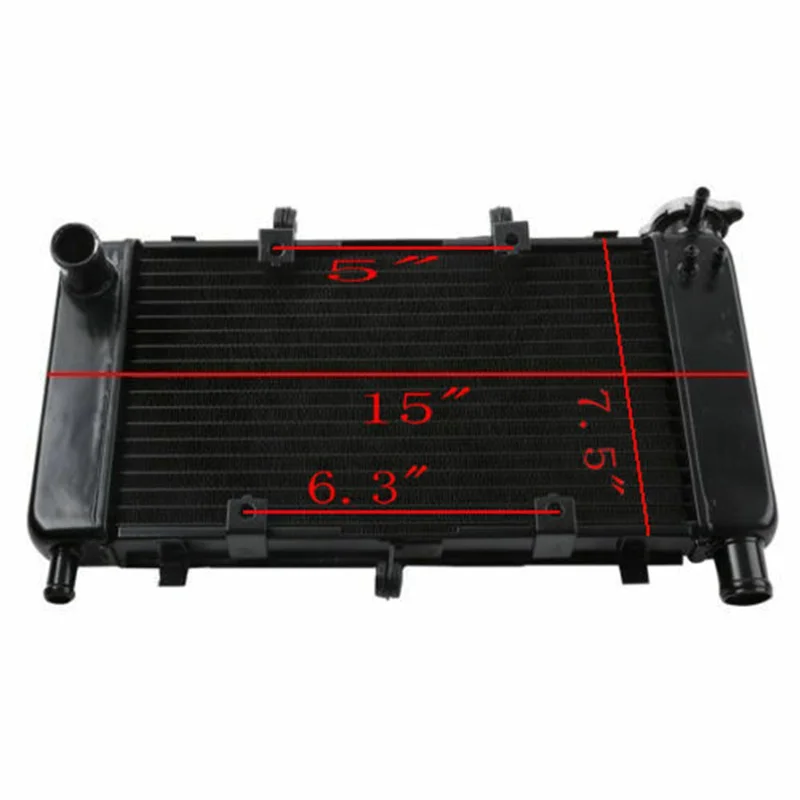 Best Price Motorcycle Radiator Cooler Cooling For Yamaha FZ600 FZ6 FZ6N FZ6S 2004-2010 Best Price Motorcycle Radiator Cooler Cooling For Yamaha FZ600 FZ6 FZ6N FZ6S 2004-2010