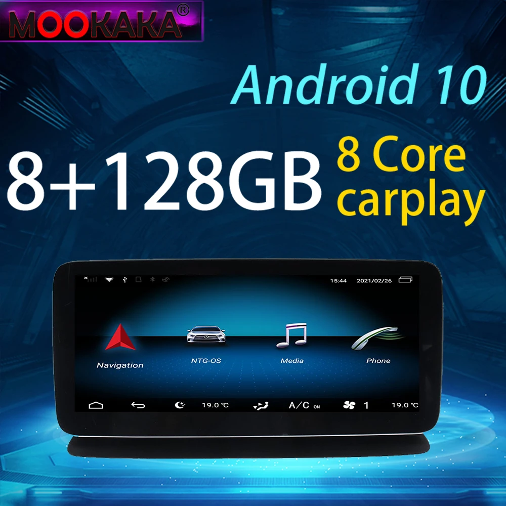 

For Mecerdes Benz CLS 2012-2015 Car Player GPS Navigation 128GB Android Auto Radio Stereo Head Unit Audio Recorder