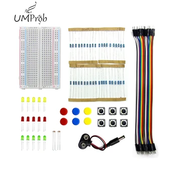 

Starter Kit Uno R3 Mini Breadboard LED Jumper Wire Button for arduino Diy Kit school education lab