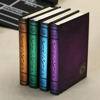 

Retro Style Hard Cover Diary Notebook Journal Notepad Notebooks