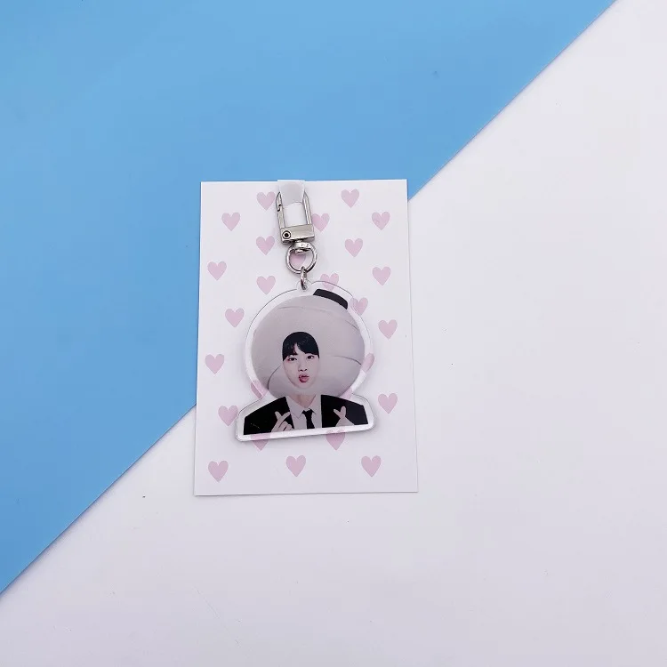 Kpop Bangtan мальчики фары акриловые jungkook брелок J-HOPE V SUGA JIN RM JIMIN брелок концертный вокруг того же абзаца