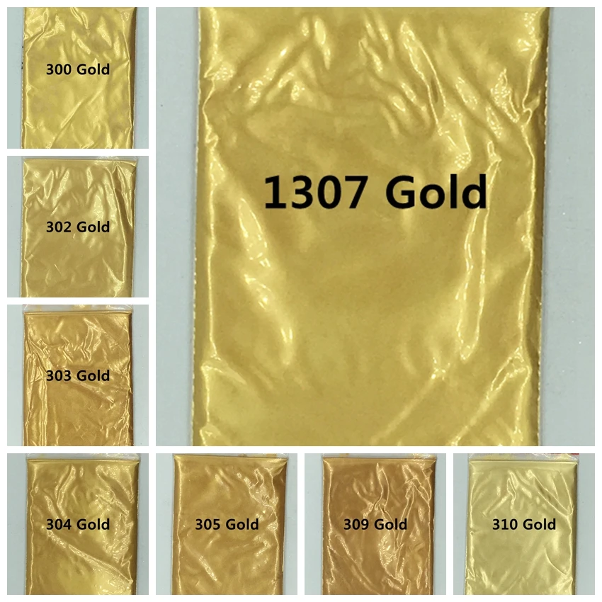 50g Mica Gold powder Pigment for DIY decoration Paint Cosmetic Metal Gold Dust Soap Dye