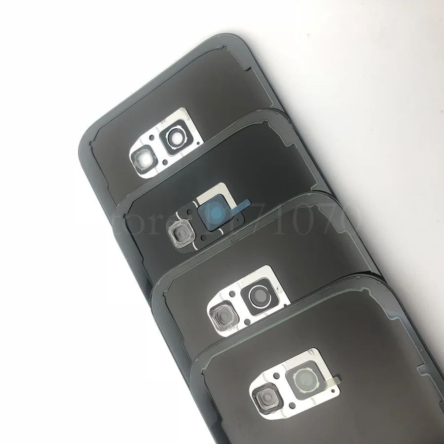 Заднее стекло+ стекло для камеры для samsung Galaxy A3/A5/A7 A320 A520 A720 задняя крышка со стеклянной крышкой задняя дверь Корпус чехол