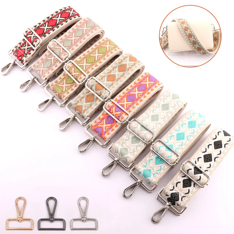 Wide 5CM Bag Straps Women Shoulder Messenger Bags DIY Adjustable Strap Bag Part Accessories Female Handbag Strap