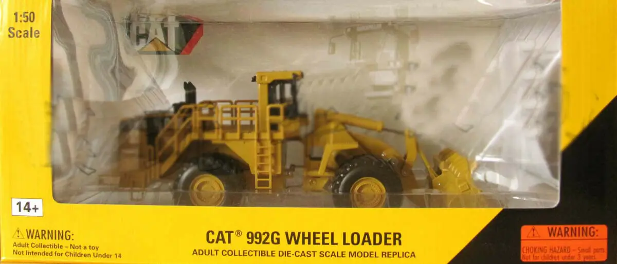 1/50 Norscot CAT 992G Wheel Loader Caterpillar Vehicle Car Toy Replica Diecast