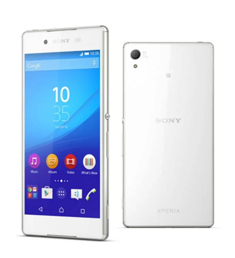Мобильный телефон sony Xperia Z3+ Z3 Plus E6553 с одной sim-картой LTE 5,2in3gb ram 32GB rom Octacore NFC Восстановленный - Цвет: white