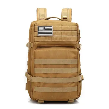 

Sell at a loss! 42L Military Tactical Backpack Large Assault Pack 3 Day Army Rucksacks Molle Bug Out Bag Outdoors Hi