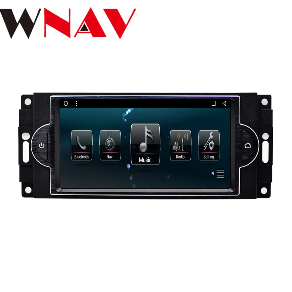 Flash Deal 7" Android 8.1 Octa Core Car GPS Navigation For Chrysler 300c/Dodge RAM/Jeep Grand Cherokee/Commander multimedia player headunit 9