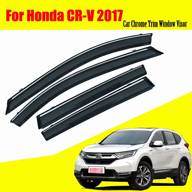 Для Honda CR-V автомобильный солнцезащитный козырек, защита от дождя, вентиляционные аксессуары