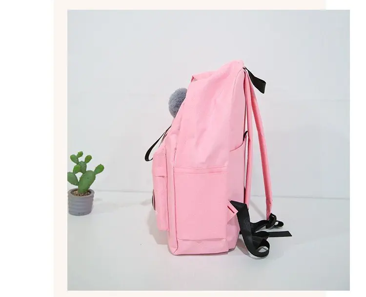 INS School Bag Women's Korean-style High School College Student Popular Brand Campus Simple MORI Series Vintage Sense GIRL'S Bac