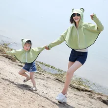 Солнцезащитная шаль для родителей и детей, длинный рукав, защита от ультрафиолетового излучения, электрическая мотоциклетная Солнцезащитная одежда, Солнцезащитная защита, защита от солнца