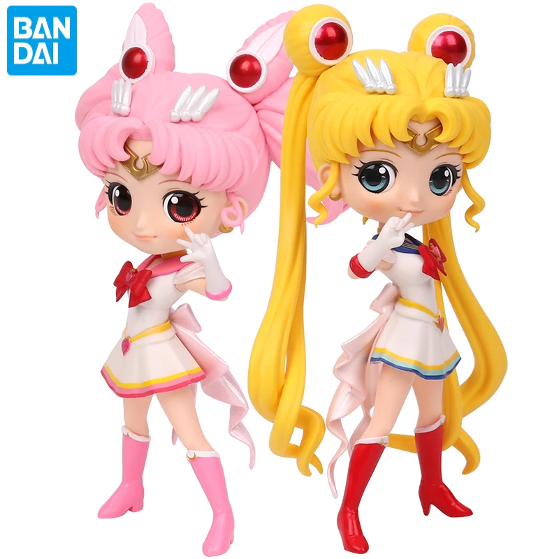 Bandai Banpresto Sailor Moon Qposket Tsukino Usagi Anime Toy Figure Bp Action Figures Aliexpress