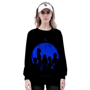 

2020 ITZY Sweatshrits O-Neck Long Sleeves Cotton Harajuku ITZY Sweatshirt Hoody for Women streetwear plus size