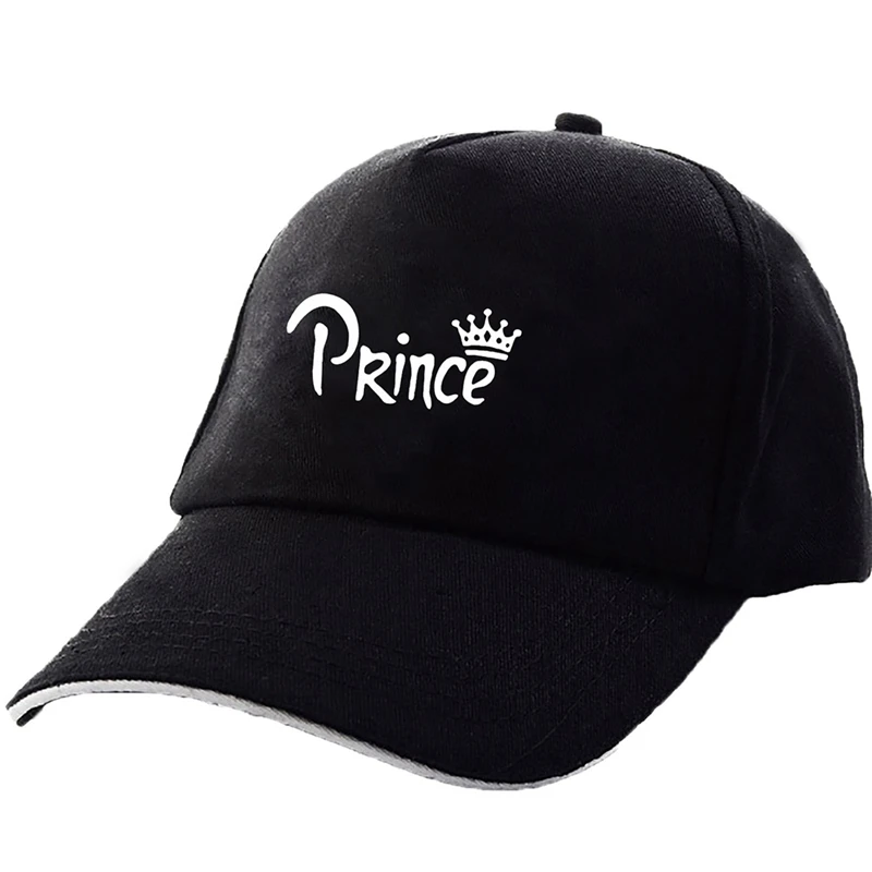 Новинка бейсболка с надписью Король Королева Корона вышивка Snapback шляпа акриловая для мужчин и женщин подарки для влюбленных хип-хоп кепка s регулируемая - Цвет: BK4