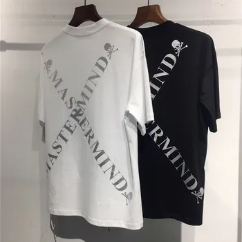 

2020ss High-Quality Mastermind Japan MMJ T Shirt Men Women T-shirts Cross Skulls Printed Tees Mens funny t shirts xxxtentacion
