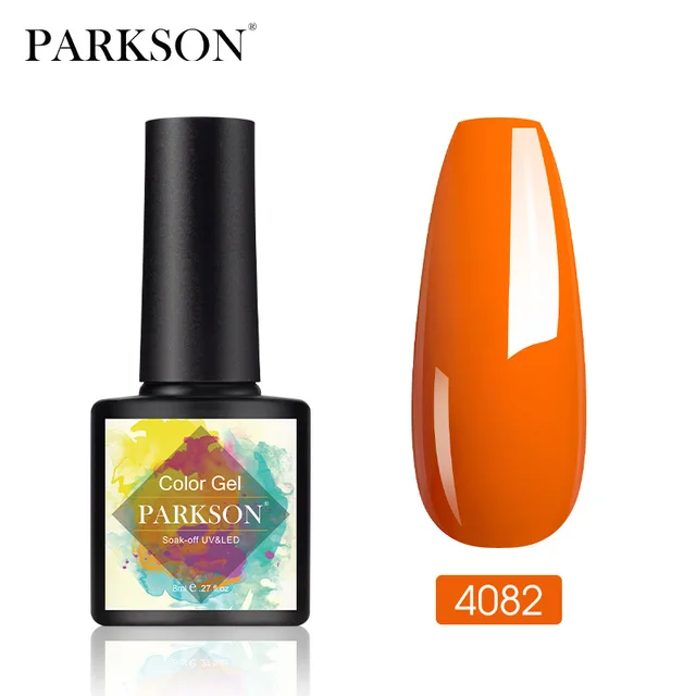 Parkson No Wipe Top Coat Base Coat Nail Gel polish Design Enhancer Varnish Semi Permanent Soak Off UV LED Nail Art Tool 4082