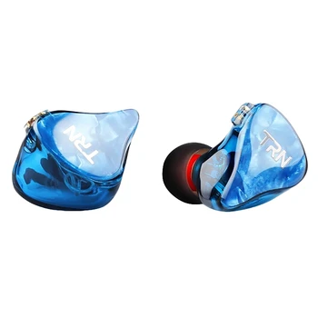 

TRN IM2 Inverted Loop Iron Headphones In-Ear Subwoofer with Removable 0.75mm 2-Pin Connector and 3.5mm Plug