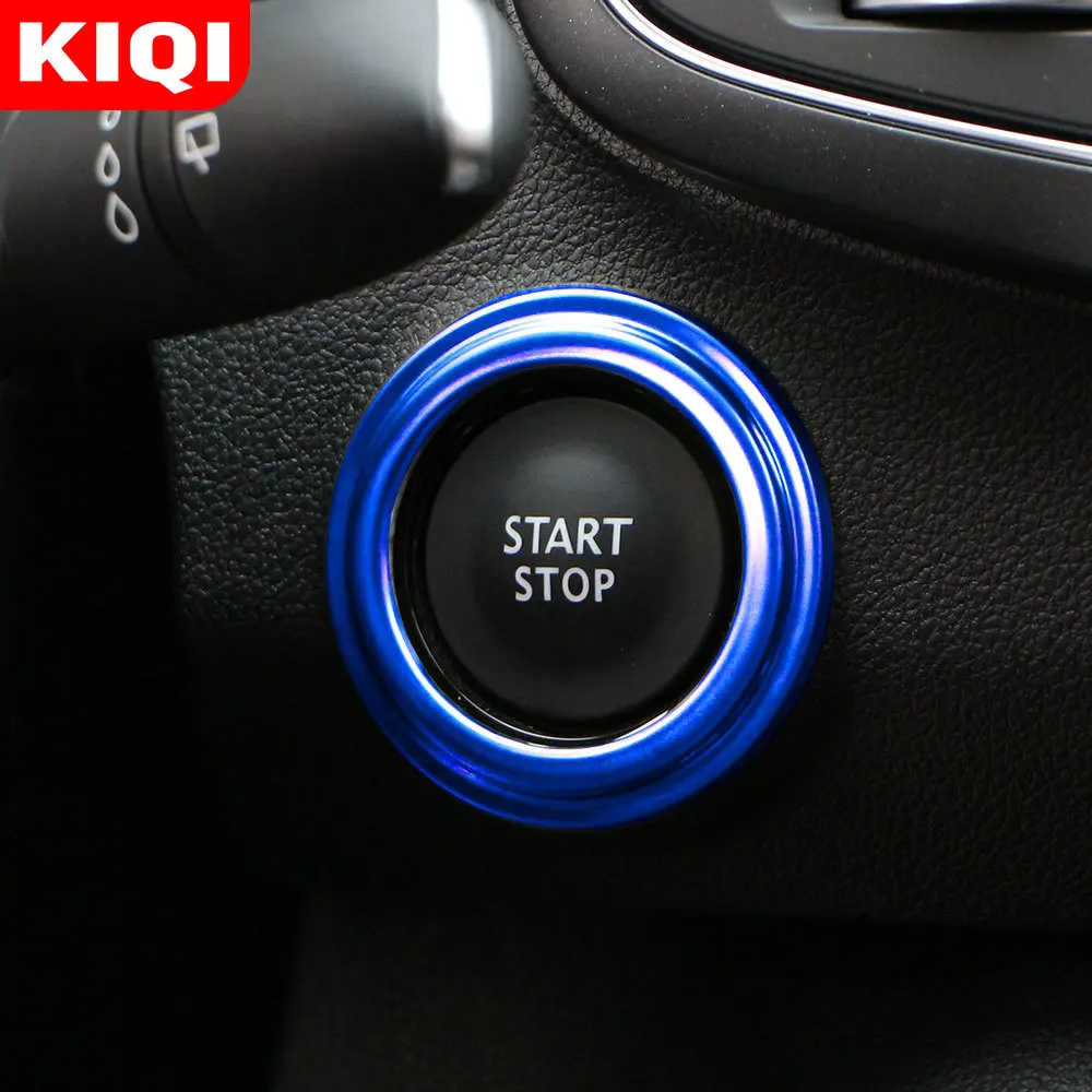

Car Ignition Ring Button Trim for Renault Koleos Kadjar Megane 2 Sandero Duster for Samsung QM6 Interior Accessories