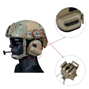 

Portable Headset Helmet Type Headphone No Pickup Noise Reduction Earphone