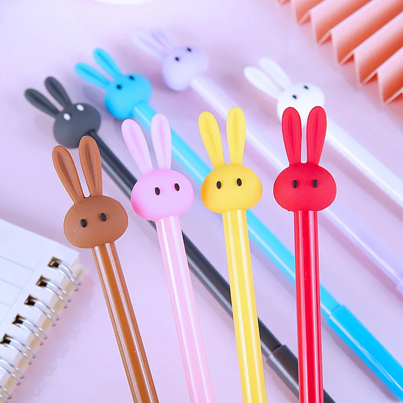 6 pezzi/set Penna gel creativa penna a inchiostro neutro carino regalo per  bambini materiale scolastico per ufficio articoli di cancelleria Kawaii Cat