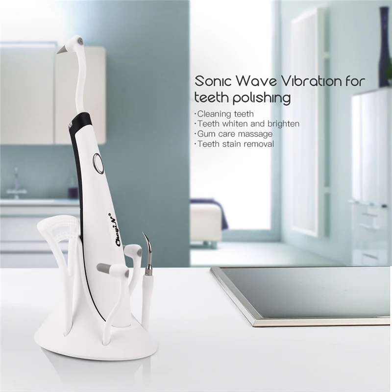 Najtaniej Elektryczne czyszczenie zębów skaler Odontologia narzędzie narzędzie stomatologiczne ultradźwiękowy ząb Stain Eraser usuwania płytki nazębnej wybielanie zębów
