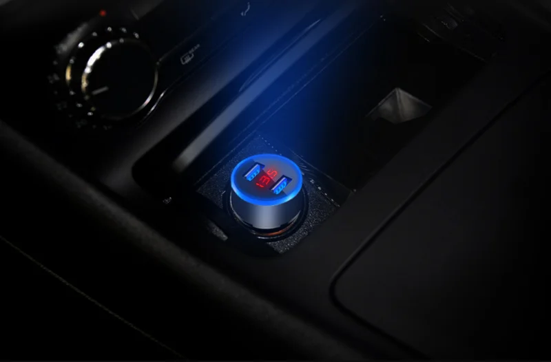 USB телефон с двумя портами автомобильное зарядное устройство для SEAT Leon 1 2 3 MK3 FR Cordoba Ibiza Arosa Alhambra Altea Exeo Toledo Formula Cupra