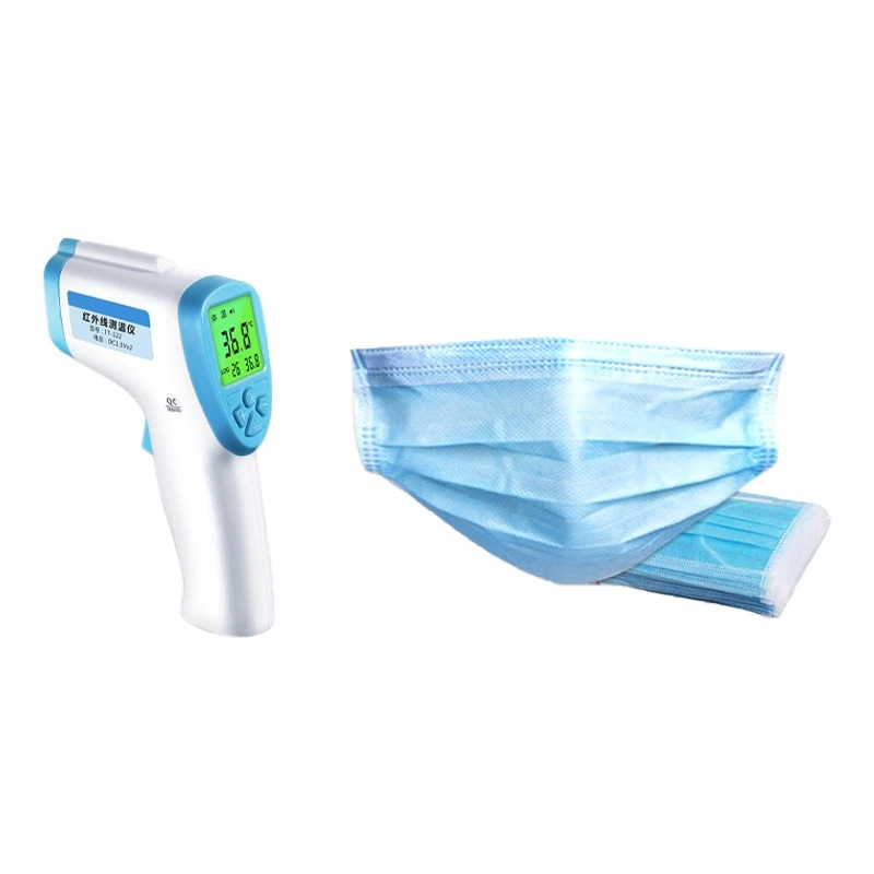 

Non-Contact Body Thermometer Forehead Digital Infrared Thermometer Portable Send Mask