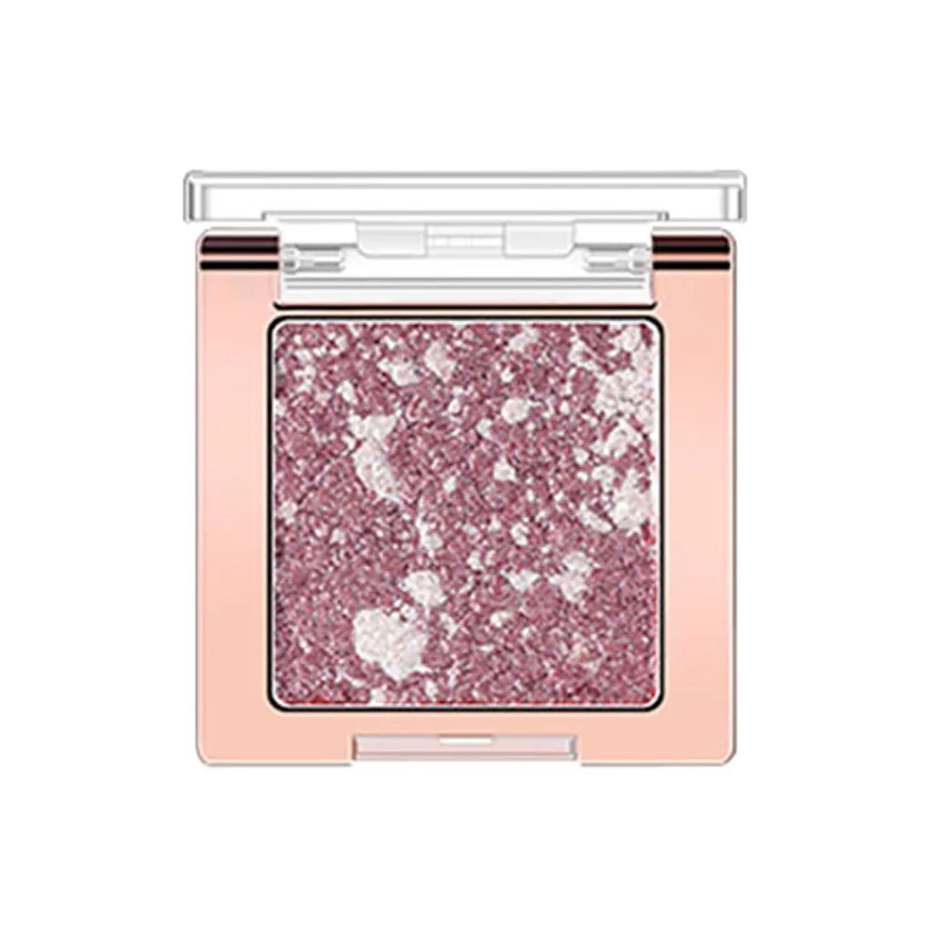 E Высокая вспышка монохромный Fingertip Cool Trend Eye Shadow 10 групп цветов Палитра теней для макияжа - Цвет: E