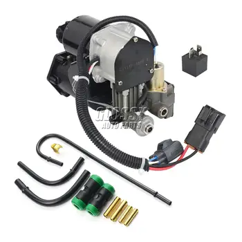 

AP03 Air Suspension Compressor Pump Hitachi Style+Relay+Pipe Kit For Range Rover Sport Discovery 3&4 LR044360 LR023964