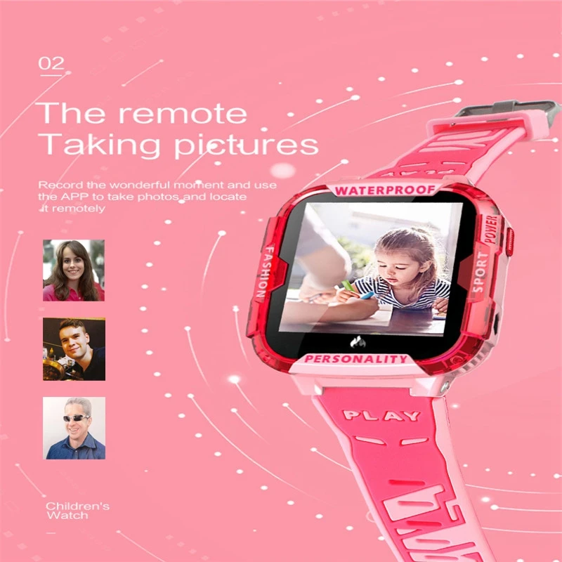  4G Kids Smart Watch GPS LBS Tracker WIFI Location SOS Call Camera Children HD Video Call Waterproof