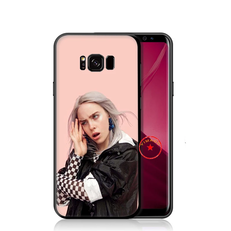 13 Billie Eilish Мягкий силиконовый чехол для телефона для samsung Galaxy A9 A8 A7 A6 плюс A5 A3 J6 чехол для телефона - Цвет: 13
