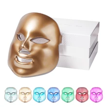 Foreverlily 7 цветов свет светодиодный маска для лица Омоложение кожи Уход за лицом Красота анти акне терапия отбеливающий инструмент