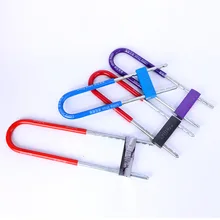 Напрямую от производителя продажи 36# стеклянный дверной замок u-образный дверной замок мотоциклетный замок удлинить врезной замок Противоугонный магазин замок