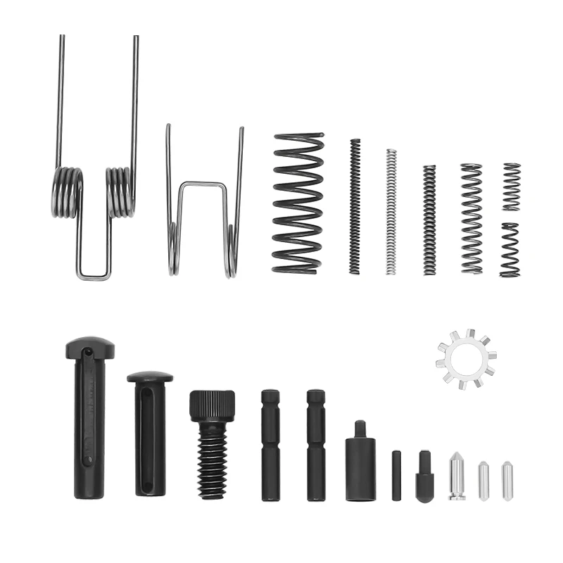 Тактические 21 шт., все нижние штыри, пружины, Съемные Инструменты, запасной Набор для охоты. 223 5,56 AR15, нижние части, аксессуары для винтовки, дропшиппинг
