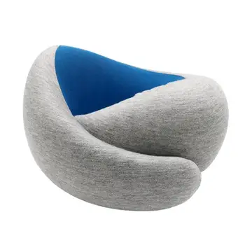 

Snail Shaped Memory Foam Neck Pillows Soft Travel Pillow Neck Cervical Airplane Pillow Cervical Travel Health care Neck Support