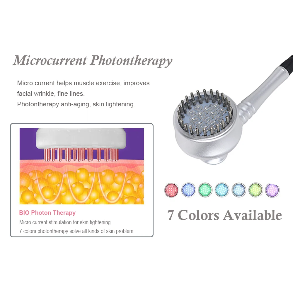 Replace Wands 9 in1 Lipo Laser Fat Reduce Radio Frequency Cavitation RF Body Slimming Face Skin