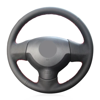 

Black Artificial Leather Car Steering Wheel Cover for Mitsubishi Lancer X 10 2007-2015 Outlander 2006-2013 ASX 2010-2013