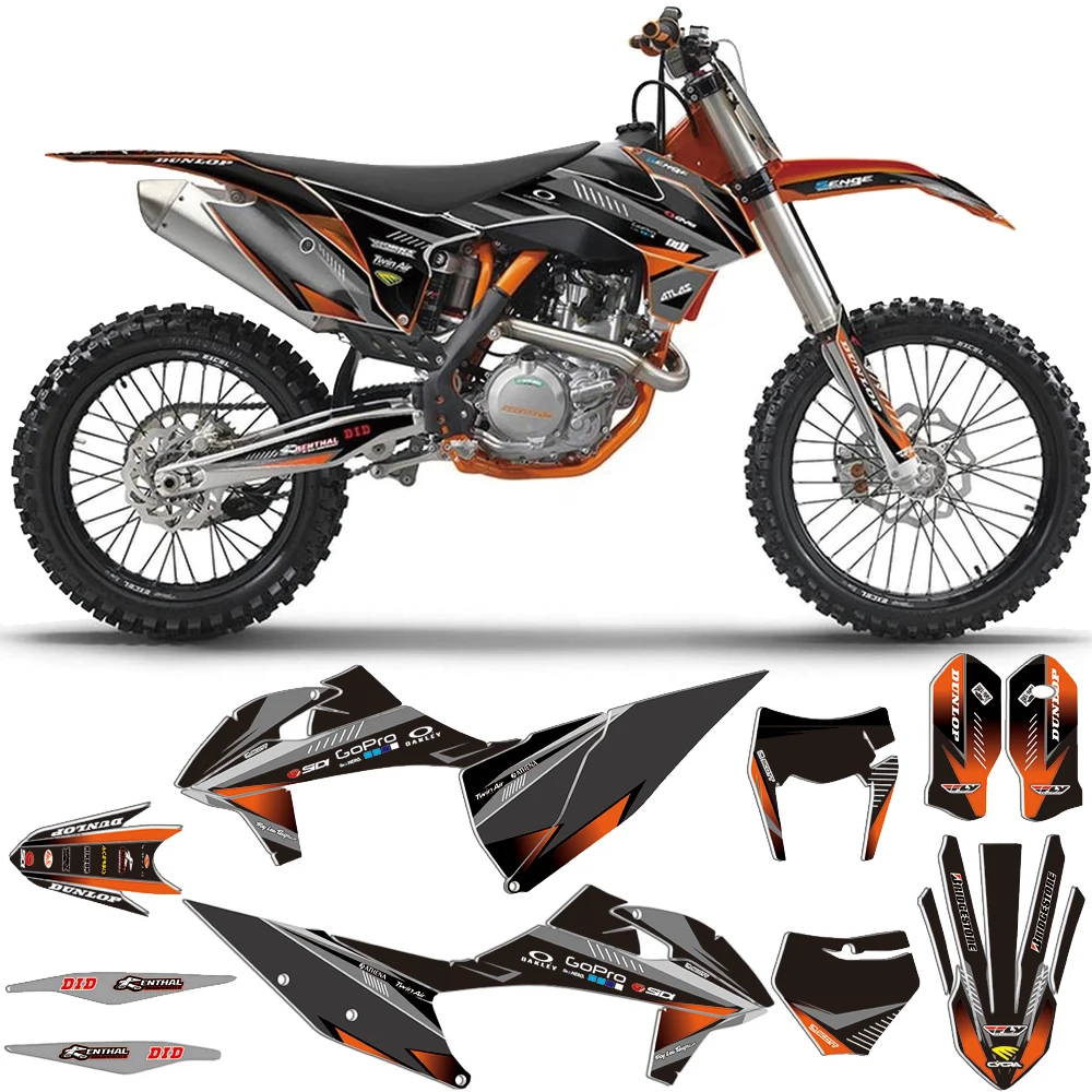 19-21 KTM SX SXF XC XCF デカール ステッカー dg1