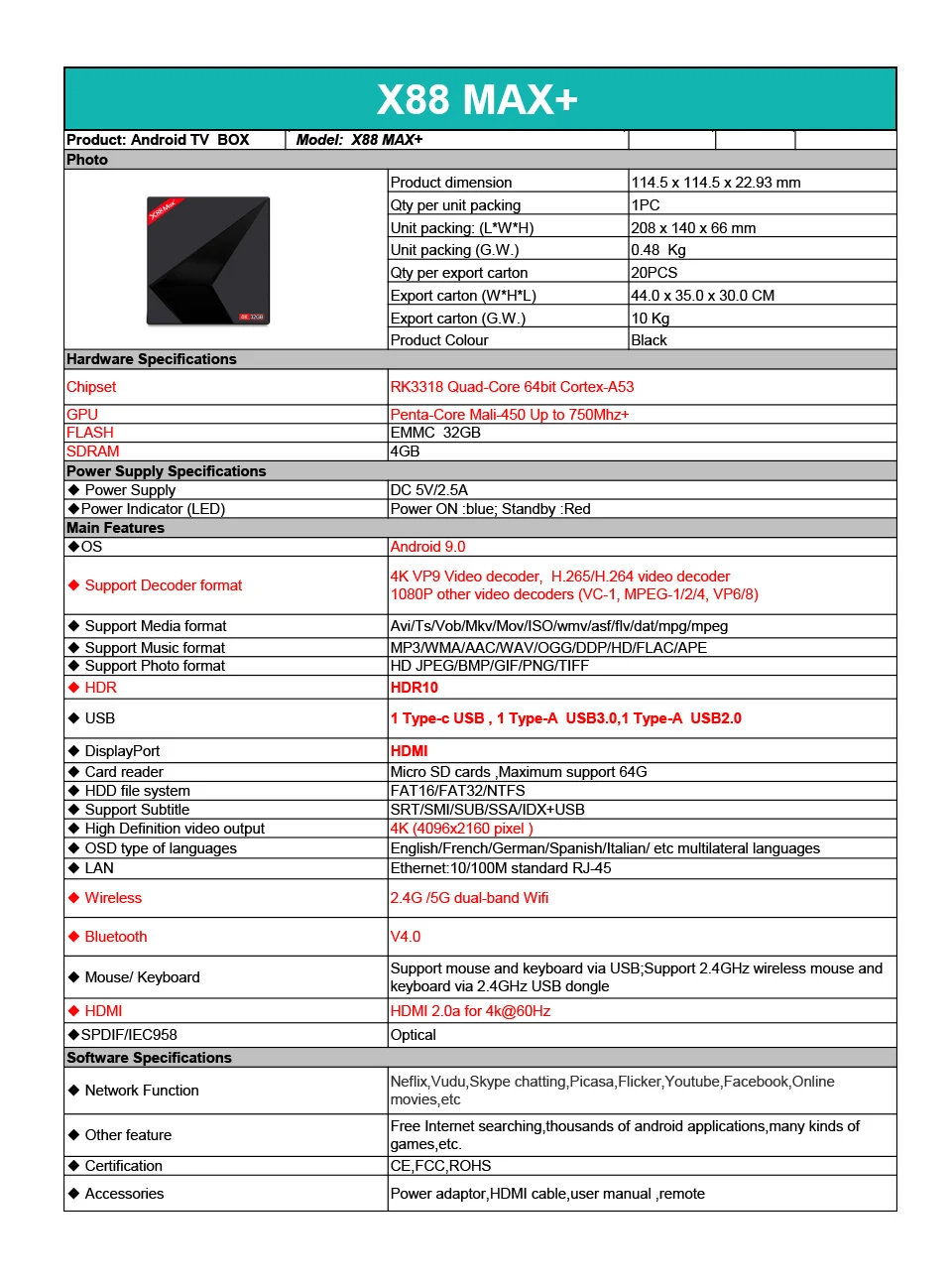 Арабский IP tv Франция, Италия Android 9,0 X88Max+ смарт-бокс с QHD ТВ 1 год код 4 ГБ 32 ГБ RK3318 IP tv подписка Великобритания Benelux IP tv
