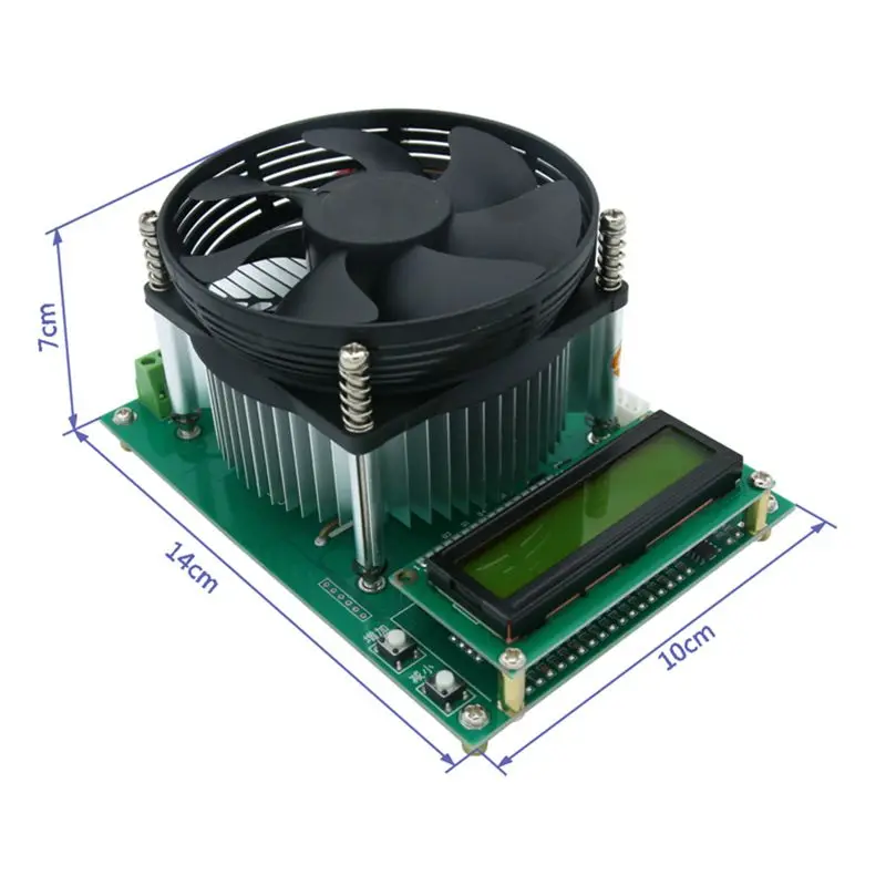 GTBL 150W Constant Current Electronic Load 60V 10A Battery Tester Discharge Capacity Tester meter 12V