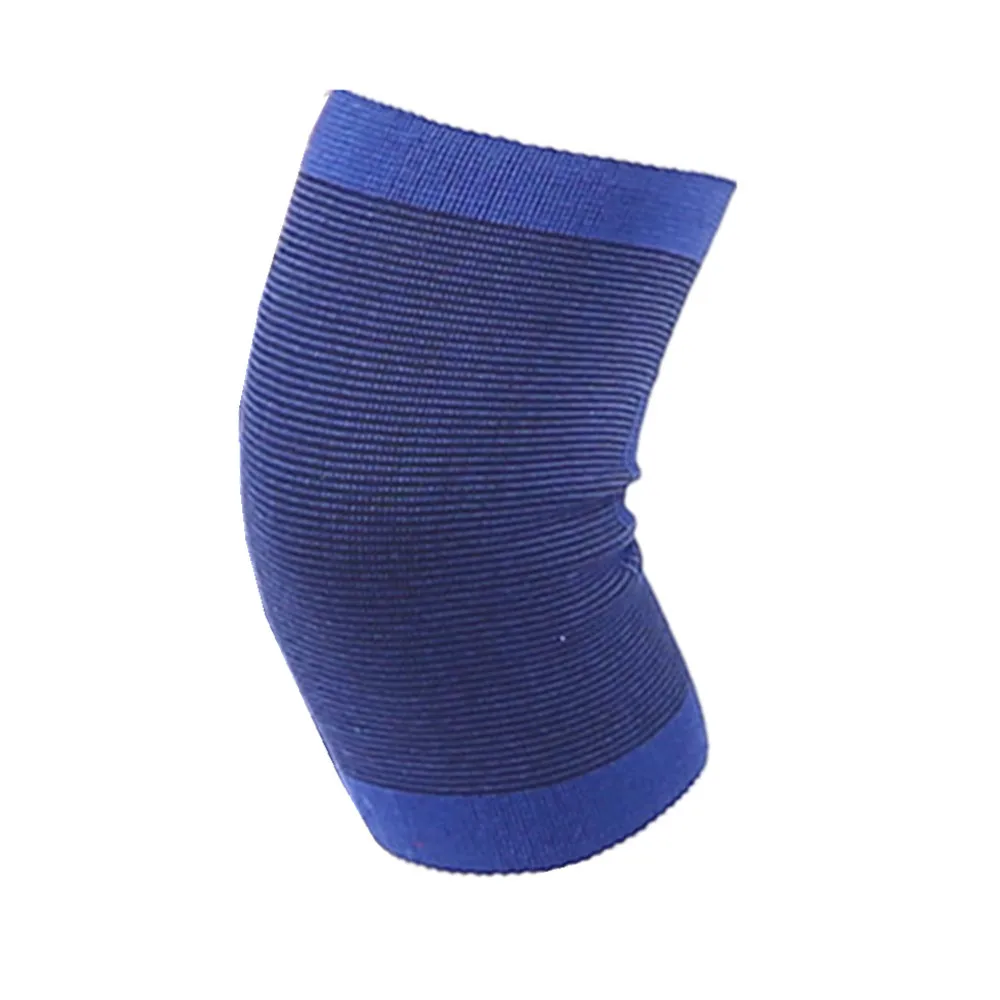 1 шт. эластичные наколенники, синие наколенники, поддержка колена, фиксатор ног при артритах и травмах эластичная повязка поддержка прямой доставки Z0903 Горячая