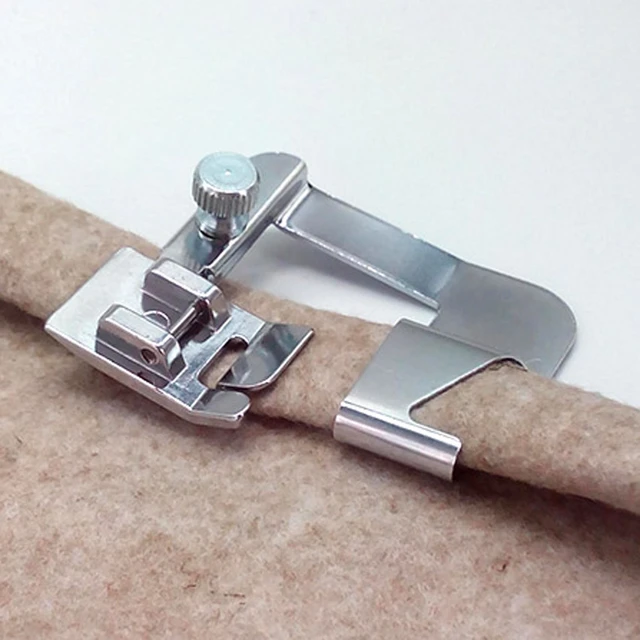 13 16 19 22mm Domestic Sewing Machine Foot Presser Foot Rolled Hem Feet For  Brother Singer Sew Accessories - AliExpress