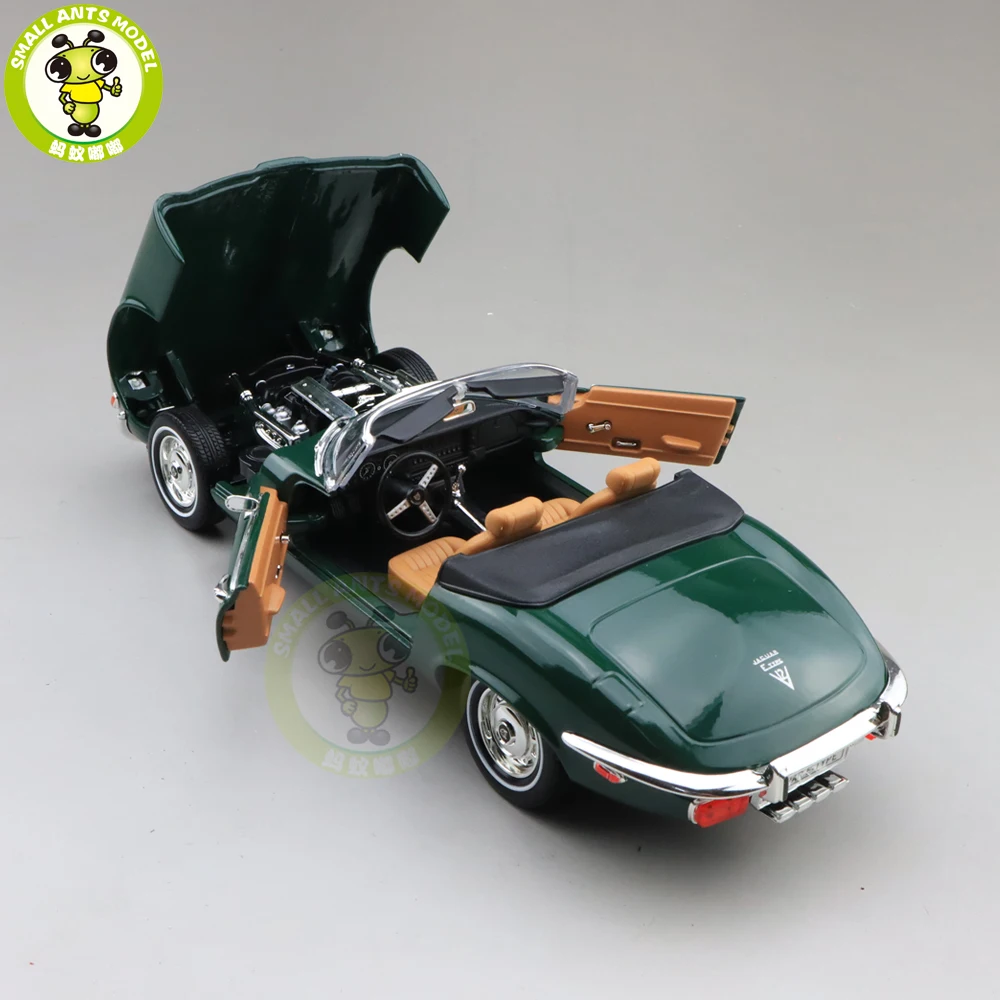 1/18 1971 Jaguar E-TYPE Roadster Road Signature литая модель автомобиля игрушки для мальчиков и девочек подарок