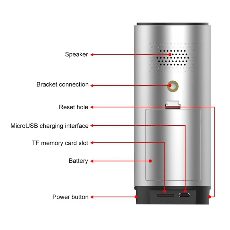 Low-Power Wireless Battery Smart Camera Supports Night Vision 360-Degree Wireless Wifi Surveillance Camera