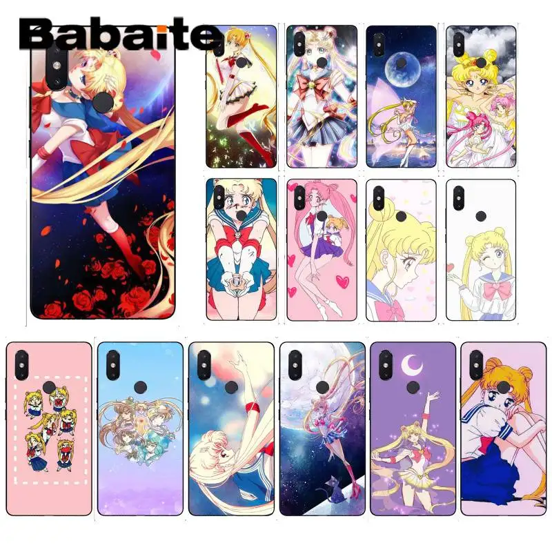 

Babaite Sailor Moon popular aesthetic pretty anime Phone Case For xiaomi 6 MIX2 note3 redmiK20 7 xiaomi8SE redminote44X note5A