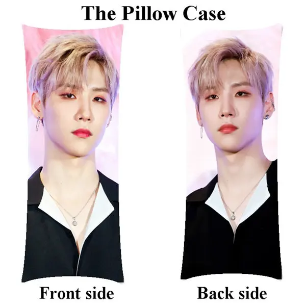 pillowcover Boyfriend Park WooJin чехол для подушки kpop AB6IX JeonWoong длинный размер наволочка для дома - Цвет: pillowcover